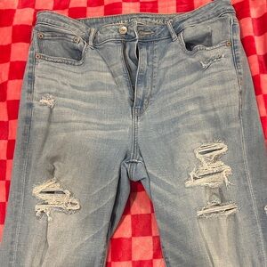 American Eagle Outfitters Light Blue Boot Cut Jeans